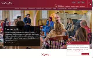 Vassar Lounge website