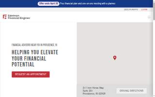 Edelman Financial Engines of Providence website