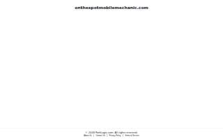 On The Spot Mobile Mechanic website