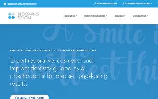 Bloom Dental of Arlington website