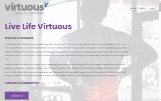 Virtuous Health Centers of Mesa website