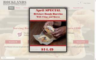 Rocklands Barbeque & Grilling Company website