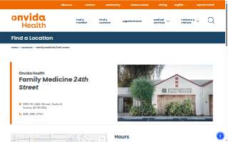 Onvida Health Family Medicine 24th Street website