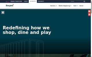 The Boxyard website