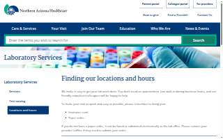 North Star Medical Offices website