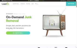 LoadUp Junk Removal of Mesa website