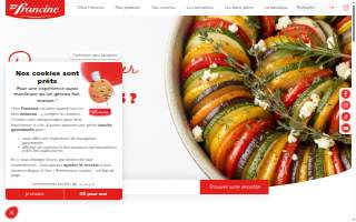 Francine Restaurant website