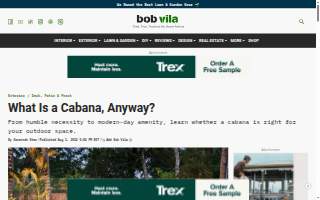 The Cabana Cafe website