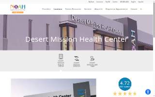 NOAH Desert Mission Health Center website