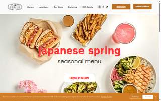 Bushfire Kitchen - Brea website