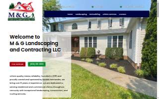 M&G Landscaping & Lawn Care LLC website