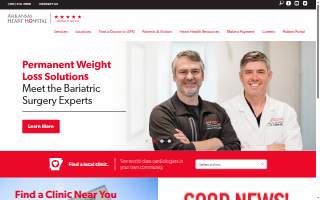 Arkansas Heart Hospital Clinic of Conway website
