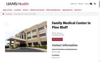 Ahec Family Practice Center website