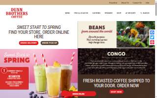 Dunn Brothers Coffee website