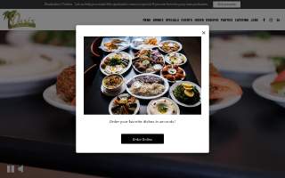 Oasis Mediterranean Restaurant website