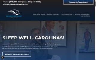 Advanced Sleep & TMJ Centers of Murrells Inlet website