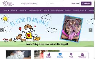 Cleveland Animal Protective League: Animal Resource Center & Community Pet Clinic website