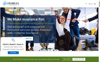 J Charles Insurance LLC website