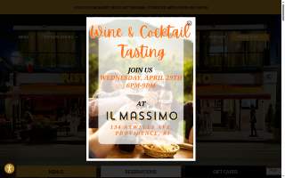Massimo Ristorante website