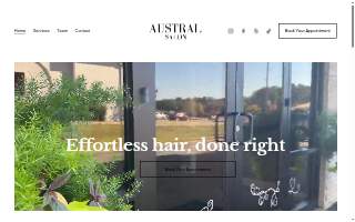 Austral Salon website