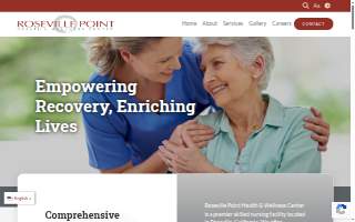 Roseville Point Health & Wellness Center website