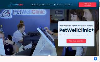 PetWellClinic - Tucson Midtown website