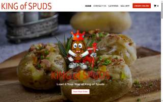 Spud's Coffee website
