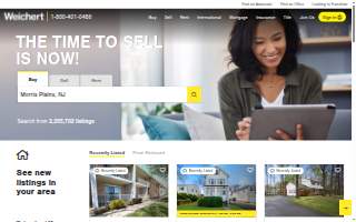 Weichert Realtors - Blue Ribbon of Bowie website
