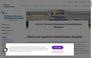 CHI St. Vincent Sherwood Rehabilitation Hospital - a partner of Encompass Health website