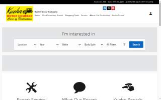 Kuehn Motor Company website