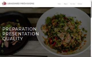 Seasoned Provisions website