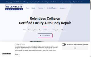 Auto Body Xperts website