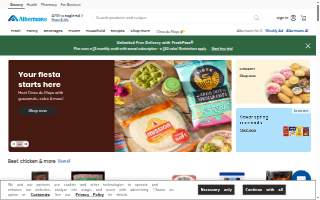 Albertsons Market Pharmacy of Albuquerque website