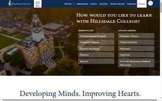 Hillsdale Veterinary Hospital website