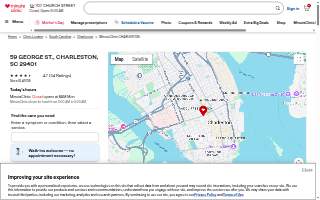 MinuteClinic at CVS of Charleston website