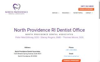 North Providence Dental Associates website
