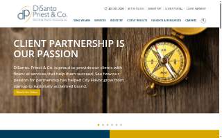 DiSanto, Priest & Co. website