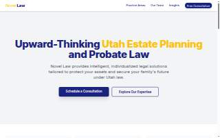 Novel Law website