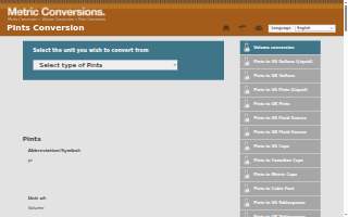 Pints & Pixels website