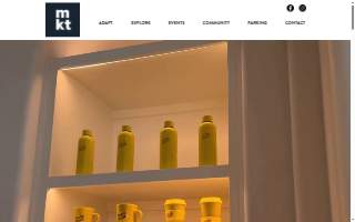 MKT Restaurant and Bar website