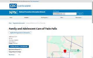 Family And Adolescent Care Of Twin Falls website