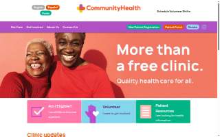 CommunityHealth website