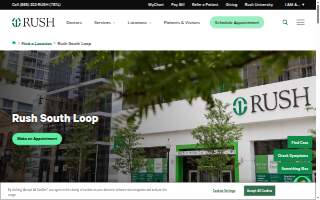 Rush South Loop website