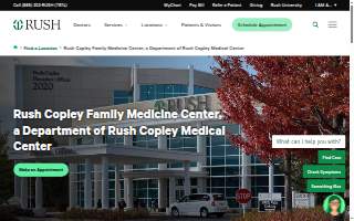 Rush Copley Family Medicine Center, a Department of Rush Copley Medical Group website