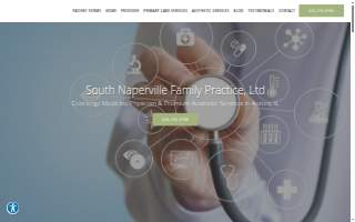 South Naperville Family Practice of Aurora website
