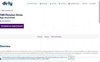 Duly Health and Care of Elgin website