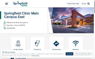 Springfield Clinic Main Campus East website
