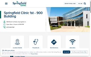 Springfield Clinic 1st - 900 Building website