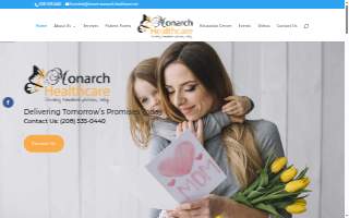 Monarch Healthcare website
