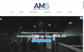America Health Pain & Regeneration website